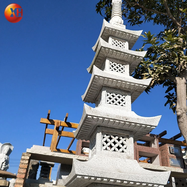 
Granite Carve Japanese 5 Layd Pagoda 