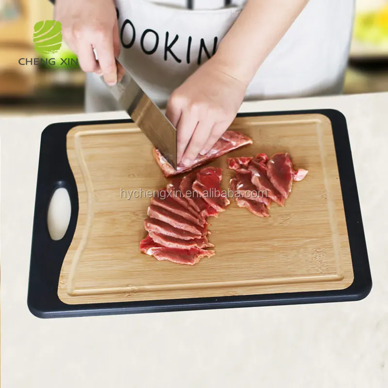 2020 бамбуковая двухсторонняя разделочная доска нового дизайна из бамбука под заказ