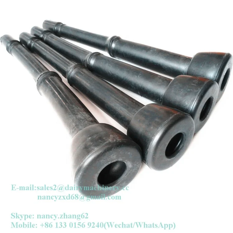 DL01 cow milking long rubber milk liner, milking machine parts