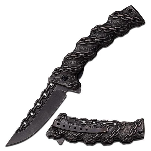
mtech dark side blades dragon speedster model assisted knife flame cut out pattern tactical folding pocket hunting survival 