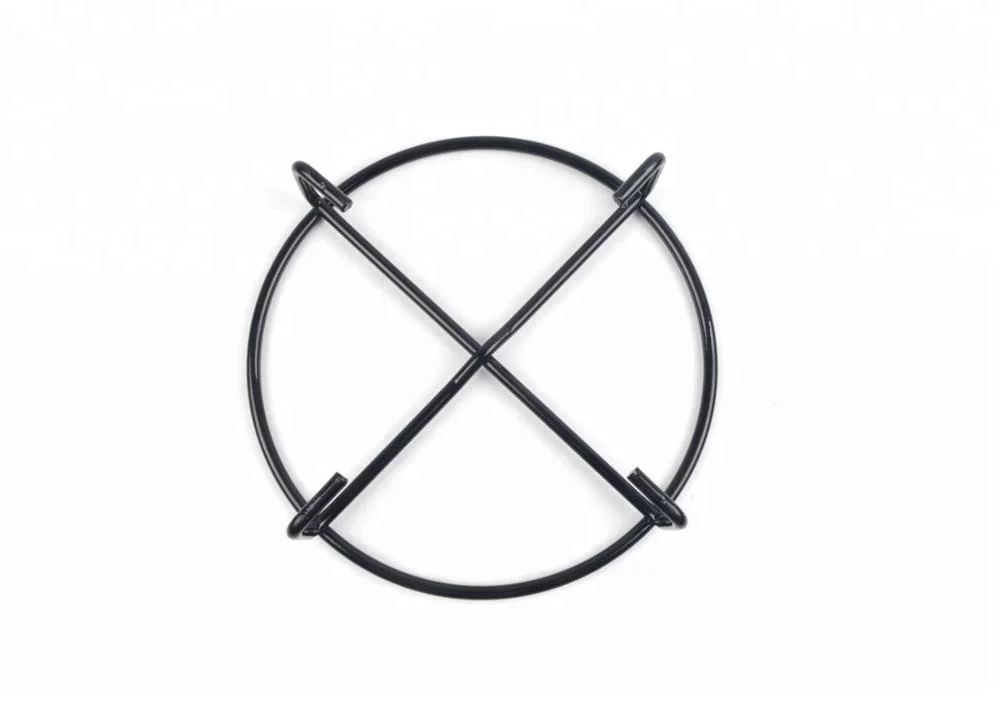 Круглый металлический термостойкий железный штатив для голландской печи