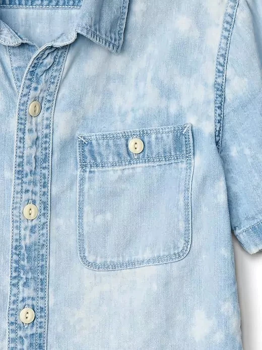 
New design summer children clothing wholesale kid boys shirt with short sleeves 