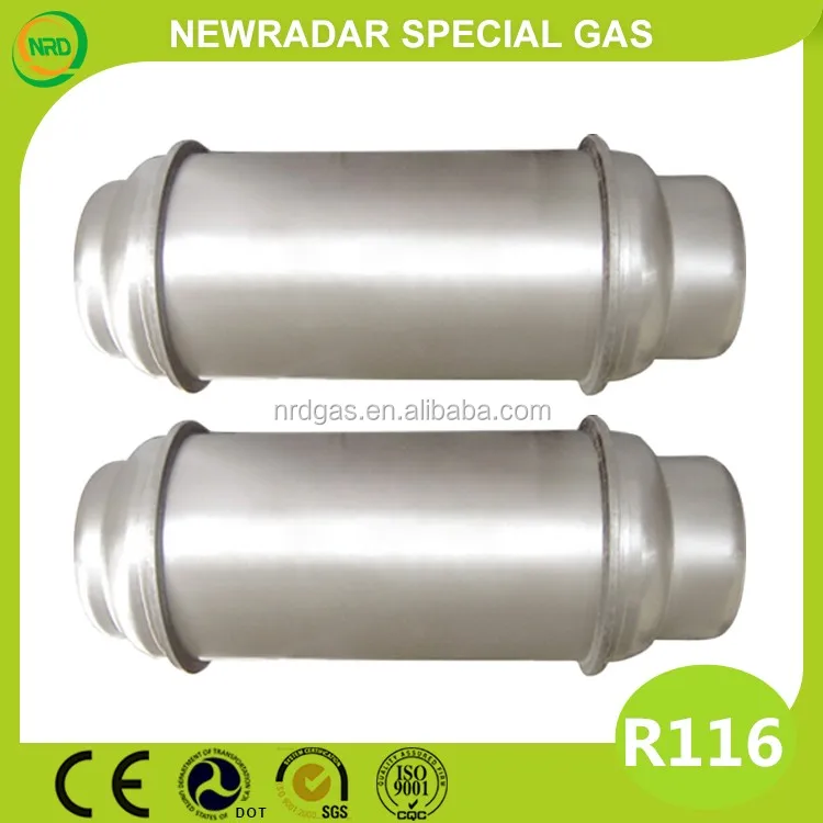 
99.9% C2F6 Hexafluoroethane Refrigerant Gas R116 