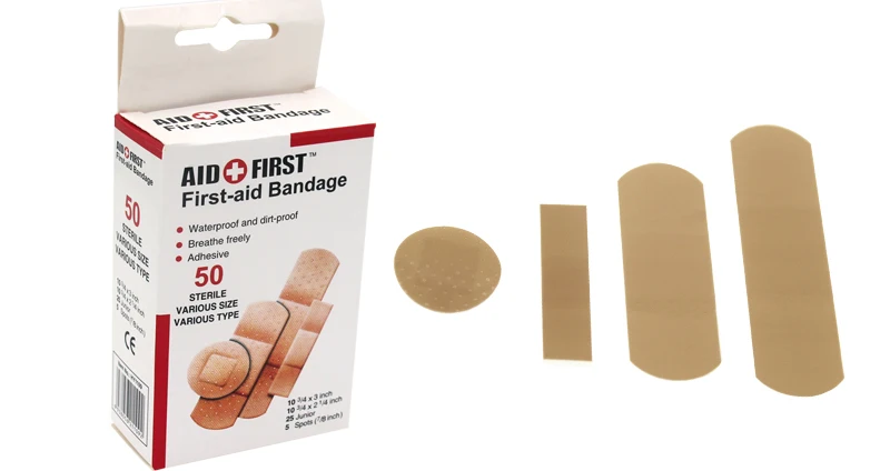 
China Supplier Medical Elastic Adhesive Bandage / First Aid Plaster 