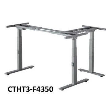 Electric Sit To Stand Office Desk L Shape Wholesale For Business Manager Foshan Lifting Frame Computer Adjustable Height Table