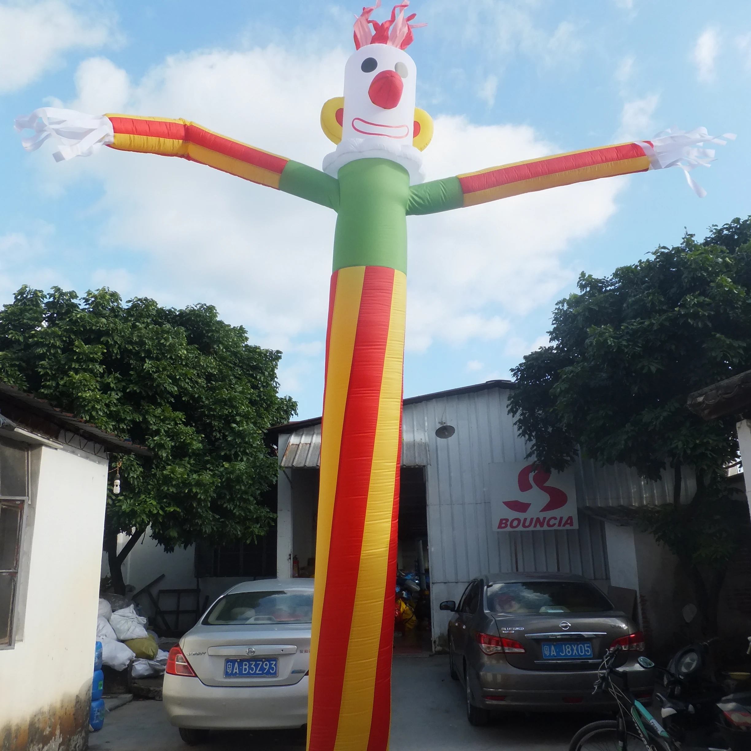 Cheap Clown Inflatable Air Dancer For Advertising