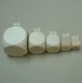 Free shipping 2pcs 6 sided 20mm wooden blank dice can be DIY carved by yoursef for