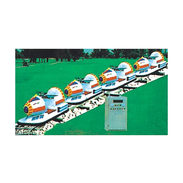 2020 Cheap Amusement Park Rides Track Rocket Train Mini Electric Tourist Train Rides for Sale Fiberglass Customized 4persons 1KW