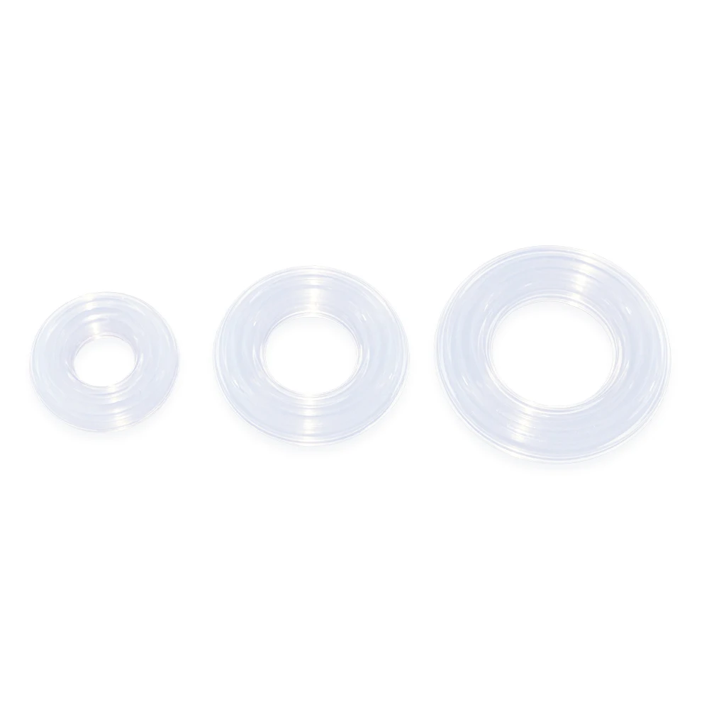 2019 Hot selling Three Sizes Silicone Cock Ring For extend time Penis Ring Manufacturer in China
