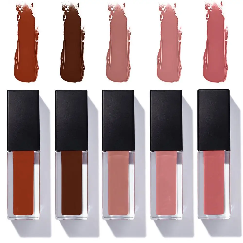 OEM Cosmetics Vendors Wholesale Private Label black color Lipgloss Glitter Lip Gloss