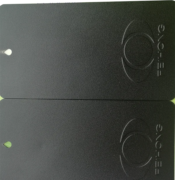 electrostatic spray sand texture finish RAL9005 Powder Coating