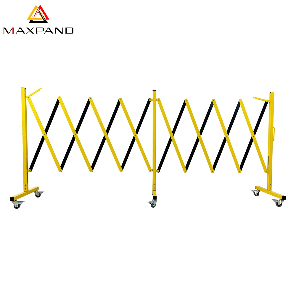 MAXPAND Metal Barrier Temporary Traffic Fence Expandable Safety Barrier