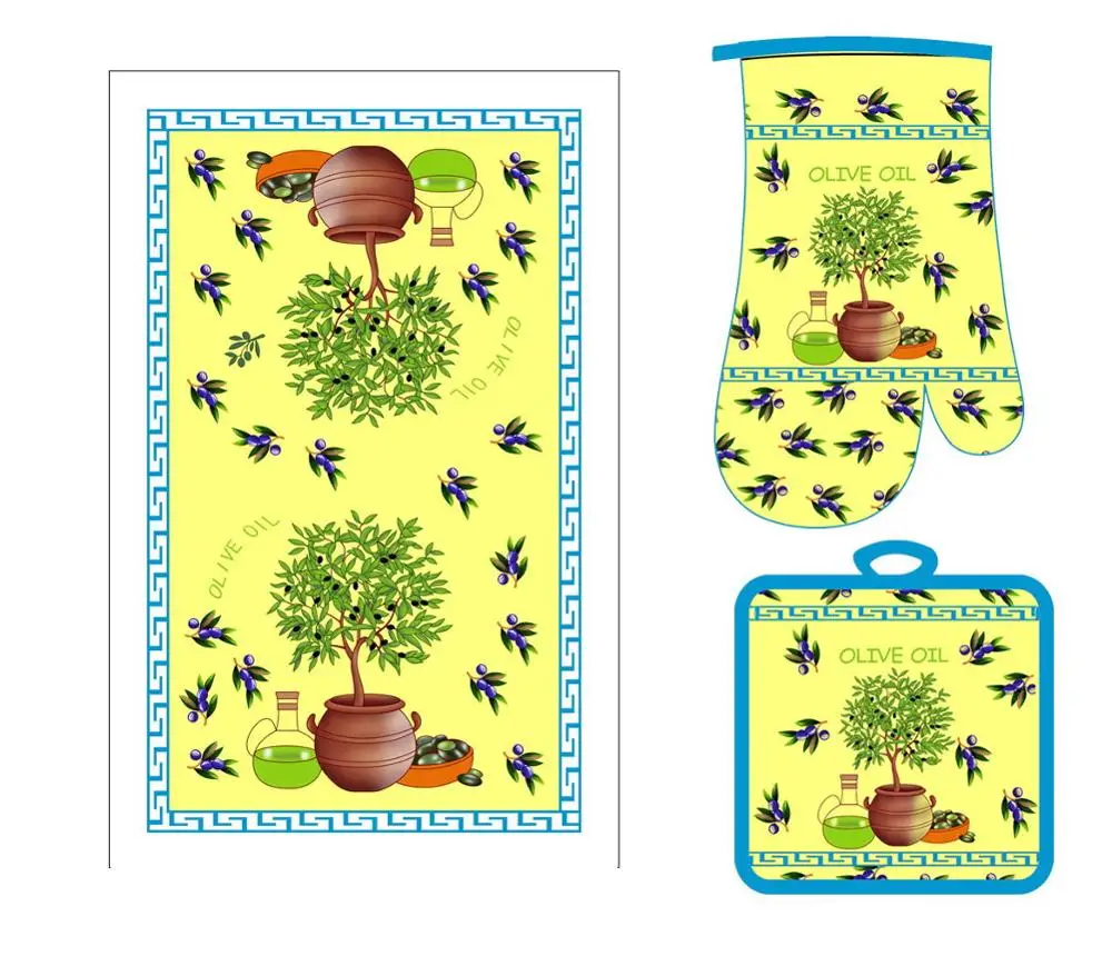 kitchen oven mitten /glove for tourist souvenir