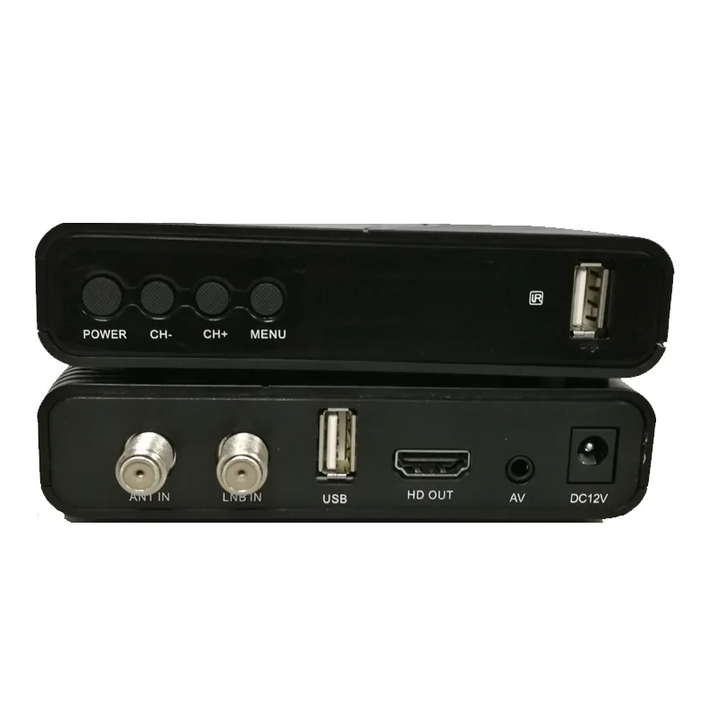 Manufacturer OEM Full HD MPEG4 mini GX6605S DVB-S2+ISDB-T Combo Set Top Box with IPTV Youtube Biss key