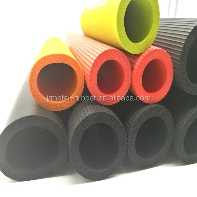 Heat Resistant Flexible Color Soft Cell EPDM & NBR Rubber Foam Pipe Insulation Tube