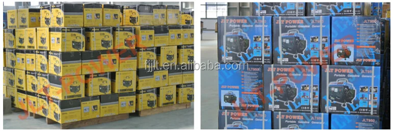 JLT POWER Rated power 650w gasoline generator max power 800w portable generator with full copper