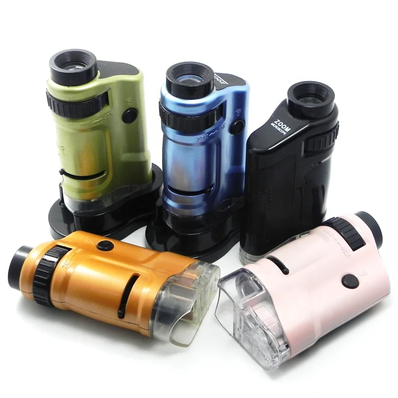 Фабричные магазины, оптический микроскоп, детские развивающие игрушки, мини-микроскоп