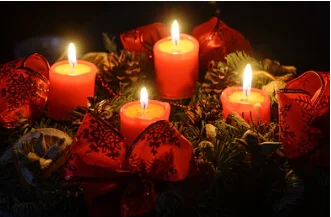 Современный декор, печать на заказ, холст, Рождественская свеча, светодиодная подсветка, Настенная картина для гостиной