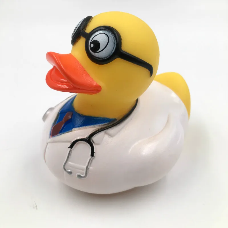 
Bulk doctor role plastic vinyl toy rubber bath duck 