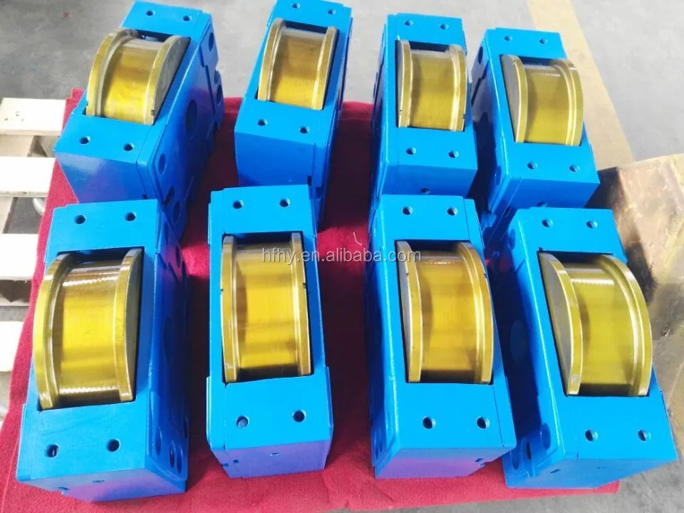 DRS wheel block components for travel units with wheel crane drive system 160MM