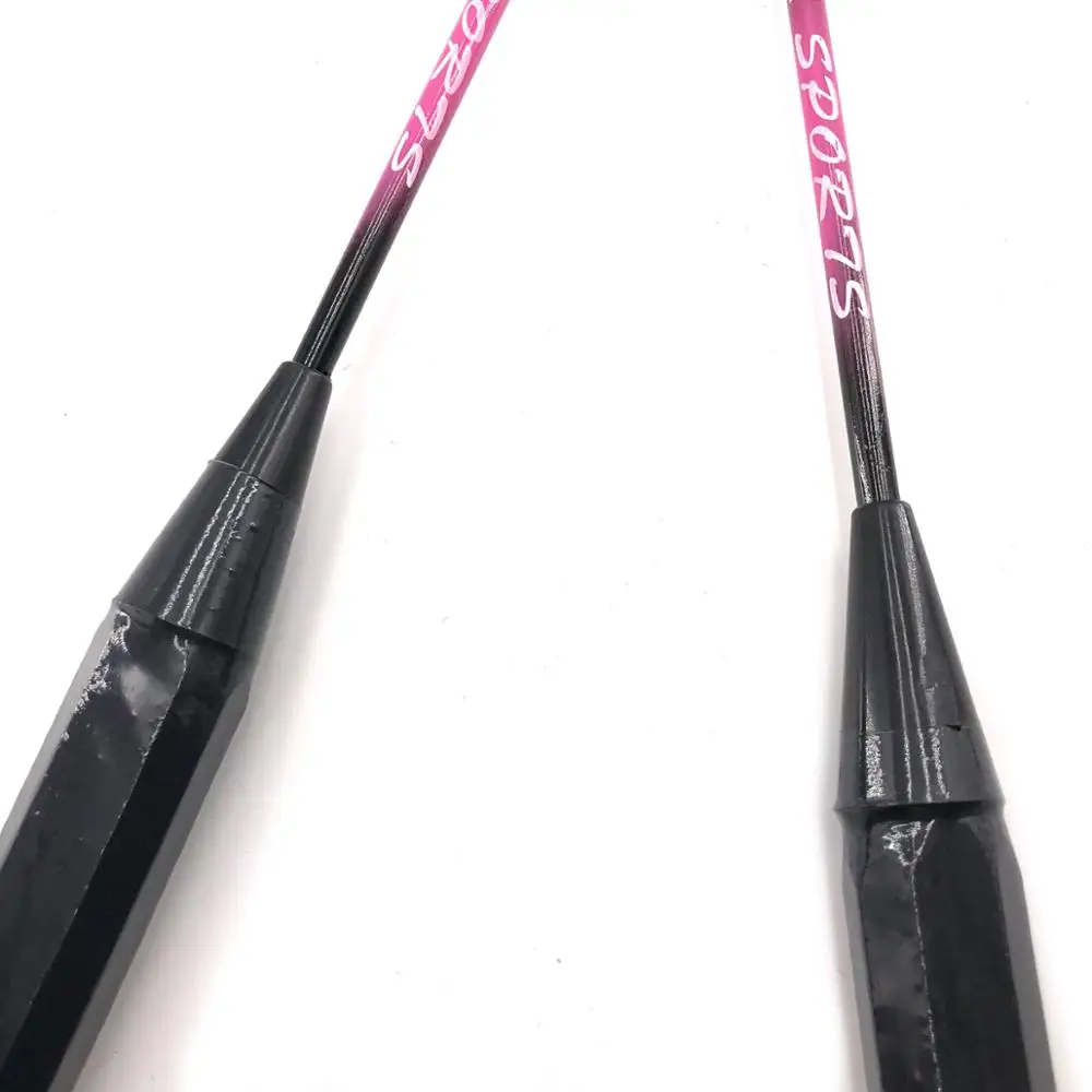 Высококачественные тенниски для бадминтона из углеродного волокна на заказ, алюминиевые карбоновые ракетки для бадминтона