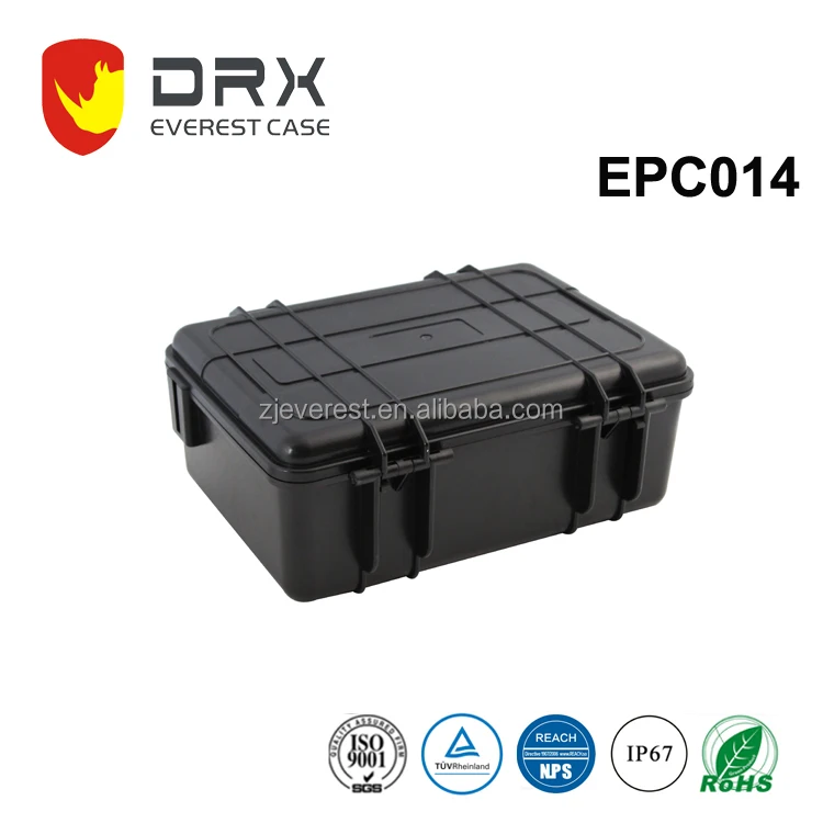 EPC014 Waterproof ABS case watertight shockproof EVA foam plastic carrying HARD case