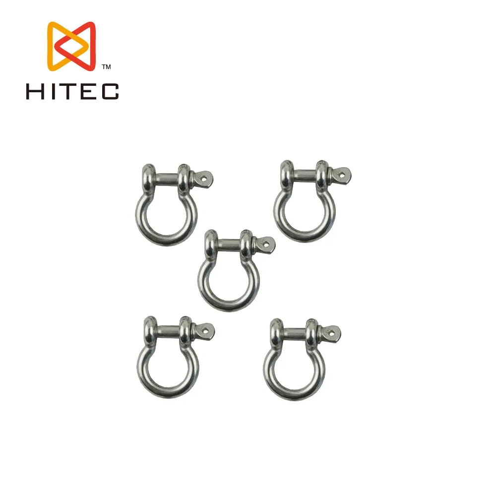 High tension grillete supplier 316 stainless steel european type large bow shackle