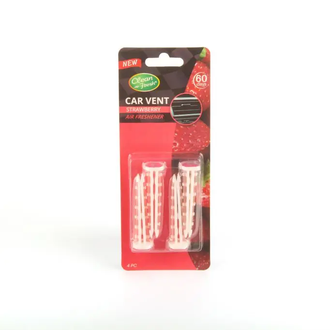 Factory Price Plastic PVC Car Vent Clip Stick Air Freshener
