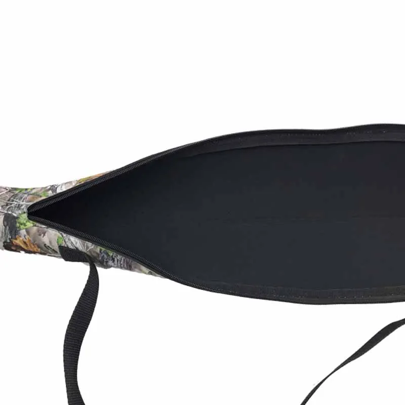 Insulated Long 6 Pack Beer Tube Neoprene Camo Sling Can Cooler