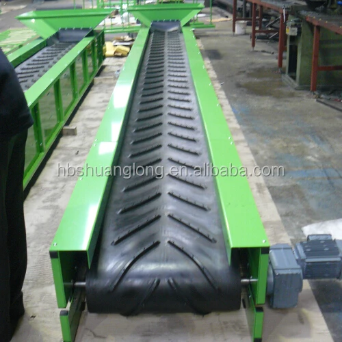 chevron V shape rubber conveyor belt