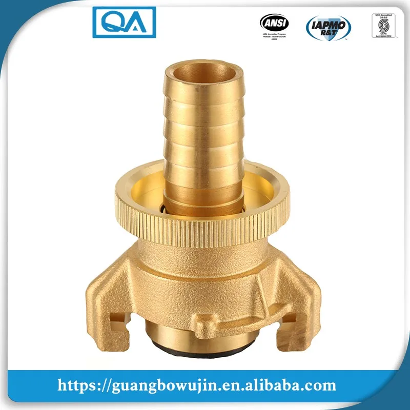 Best quality brass hosetail hydraulic coupling quick coupling