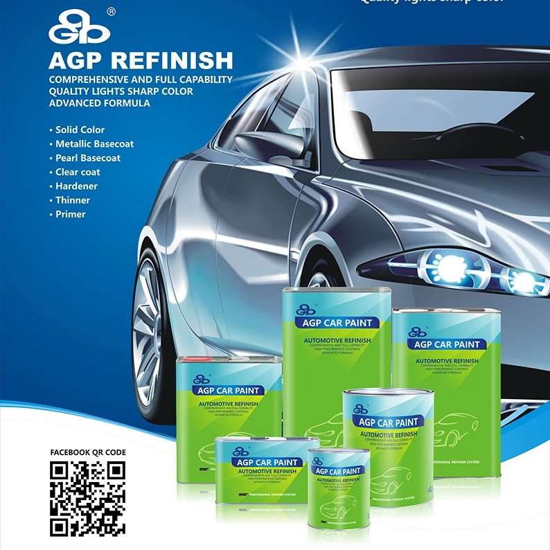 Acrylic Main Raw Material Car Refinish 2K MS/HS  Auto Clear coat