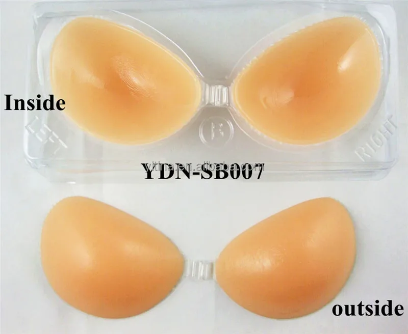 Adhesive Silicone Bra SB007 Strapless Push Up Bra Front Closure Women Wedding Soutien Gorge Sexy Lingerie Magic Silicone Bra