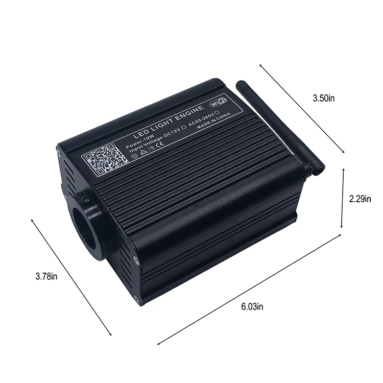 WIFI Smartphone Control RGBW LED Light Engine for optical fiber light Compatible with Alexa