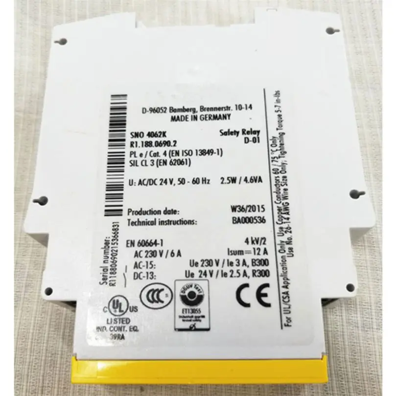 SRB-NA-R-C.35/WE-24V Multi-function safety module relay