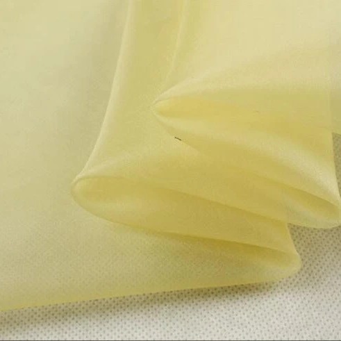 
Howmay silk organza fabric 6m/m 55