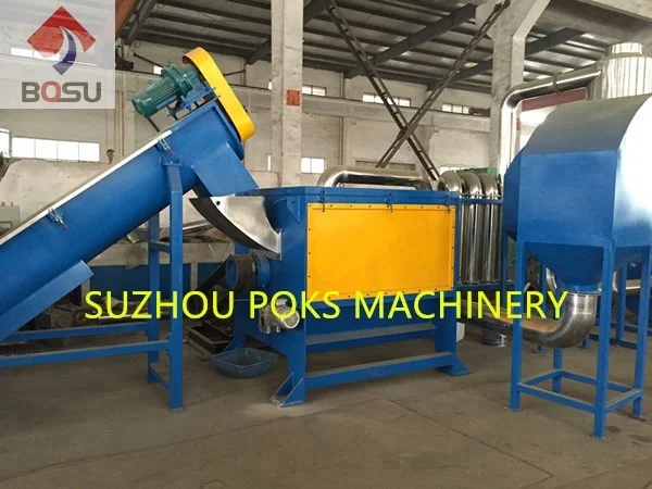 PP PE PET film Bottle Waste Plastic Washing Crushing Recycling Machine pelletizing line