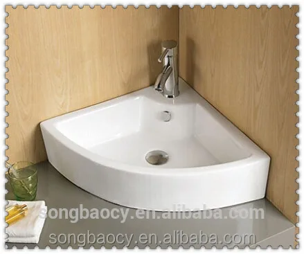 W3082 Угловой дизайн сантехника ручная раковина