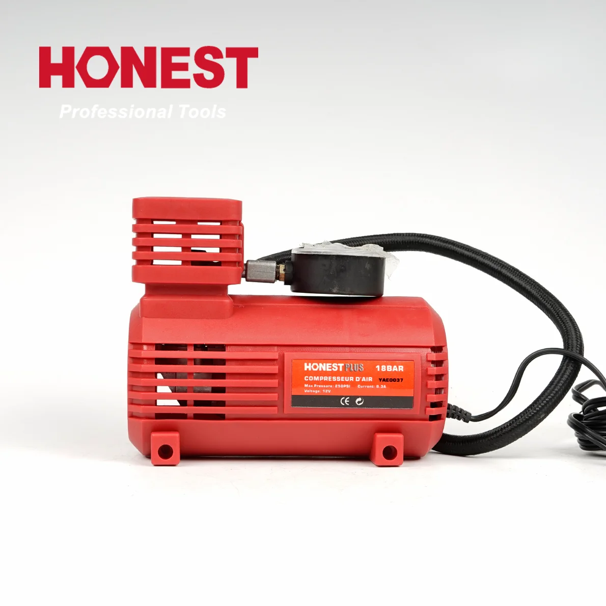 
Electric Portable Mini High Pressure Compressors machinery 12V DC mini Tire Inflator Gauge Pump250 PSI Bar car Air Compressor 