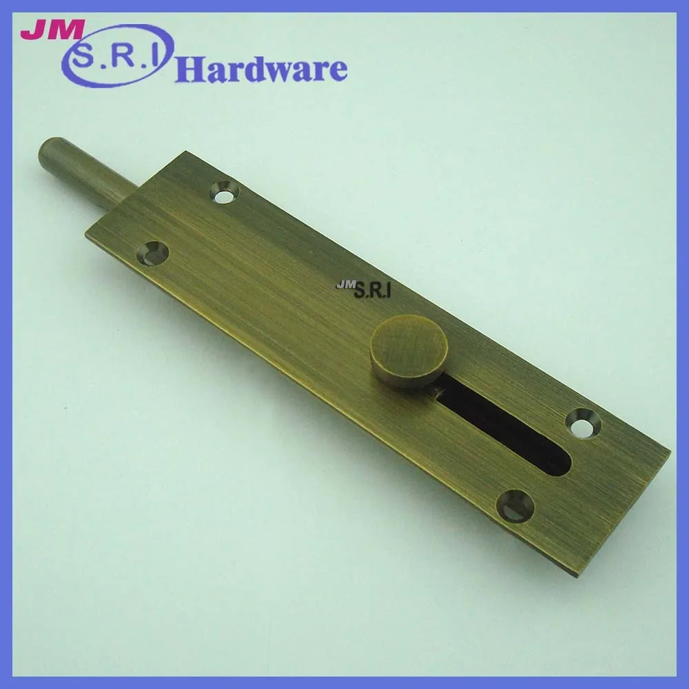 Top quality brass vertical lever action flush bolt for metal door