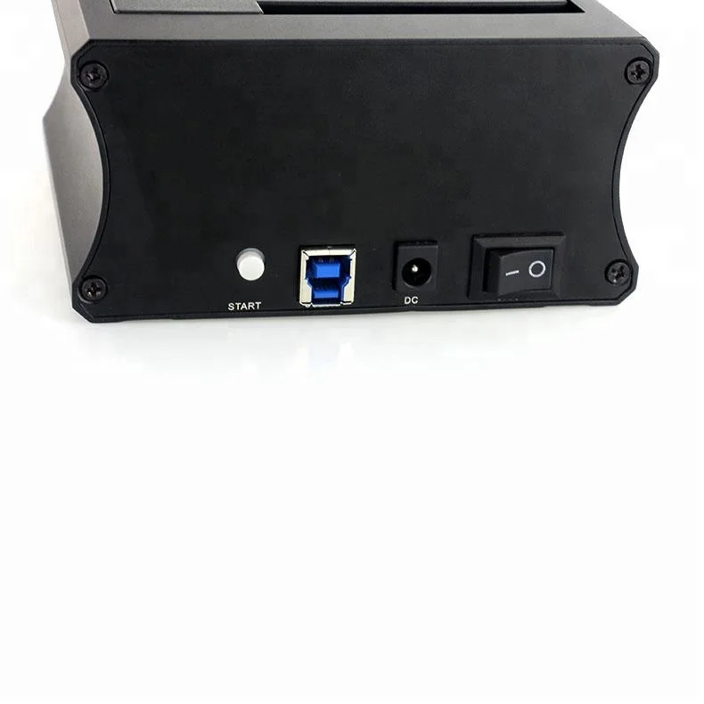 USB 3.0 to SATA Dual-Bay Hard Drive Docking Station for 2.5/3.5 inch HDD/SSD