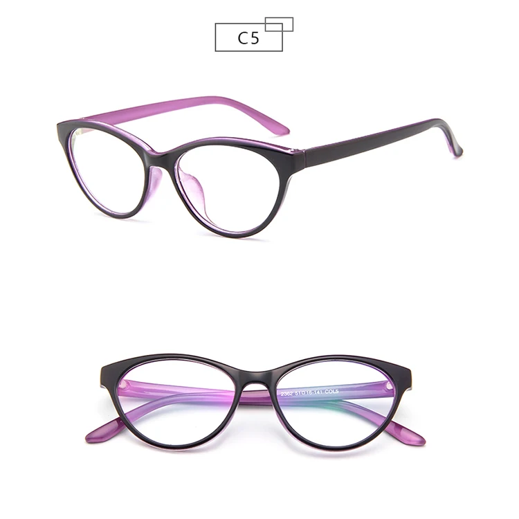 Oversized Fashion Big Frame Retro Vogue Cat Eye Optical Glasses Frames