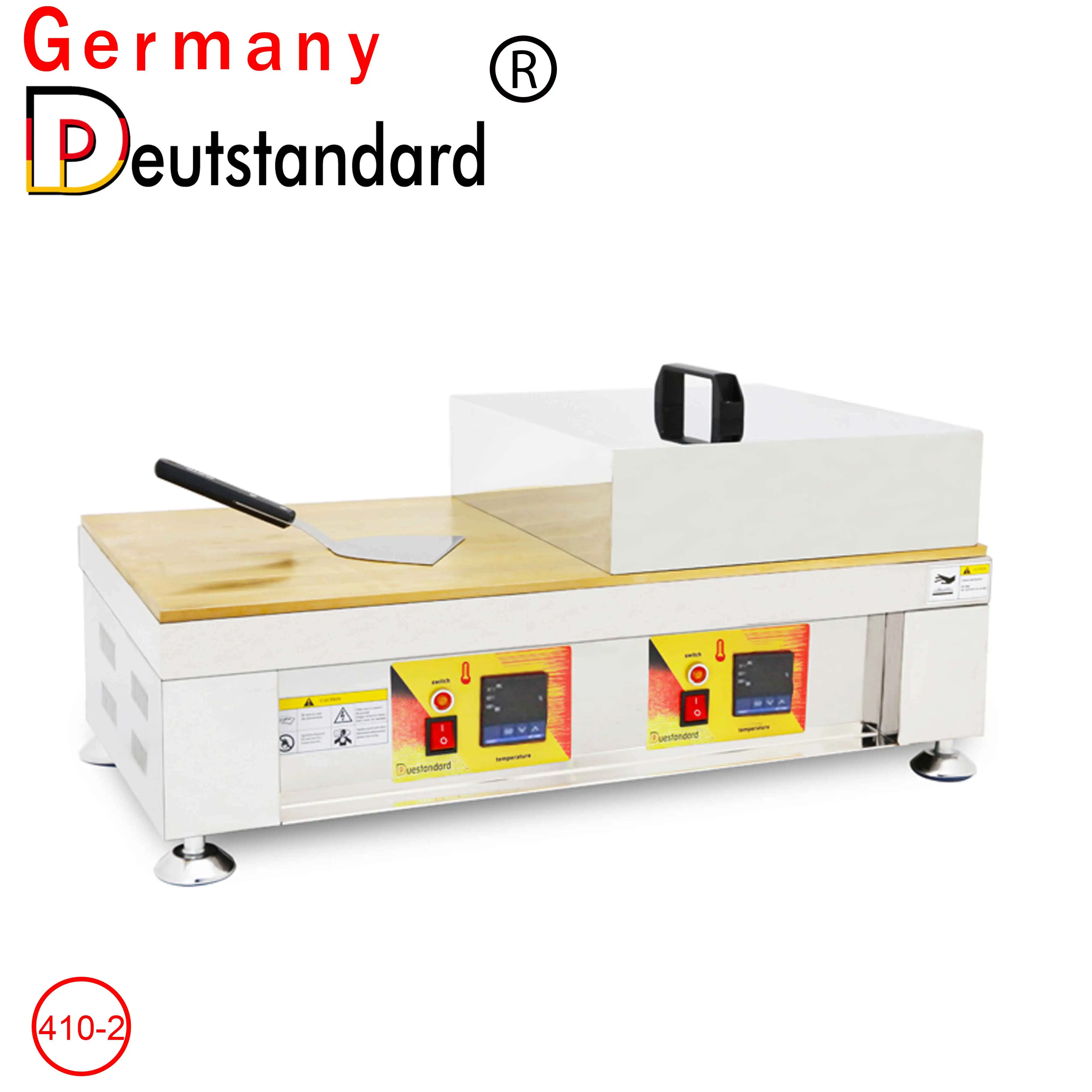 
digital snack equipment mini pancake griddle machine souffle baking machine 