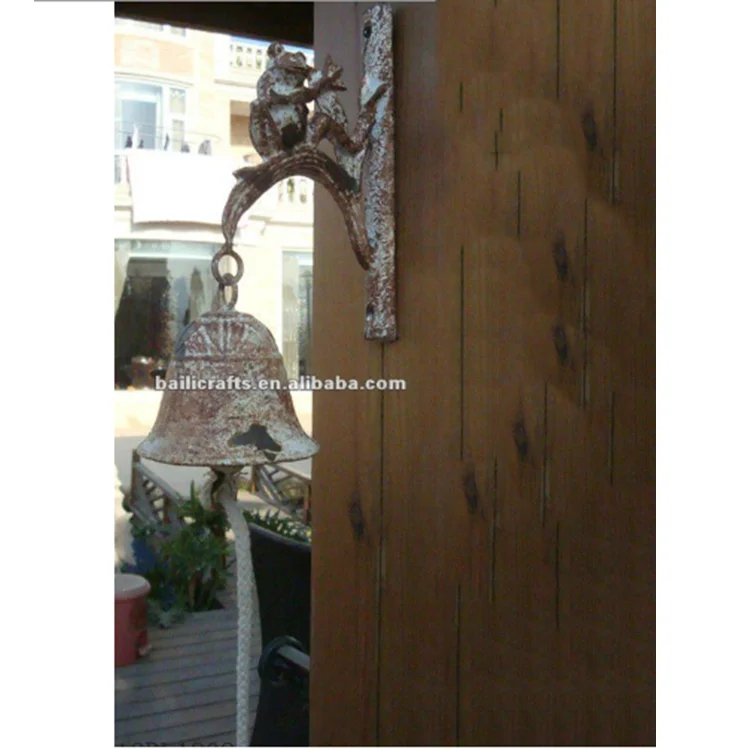 Decorative cast iron hanging bell / wind bell