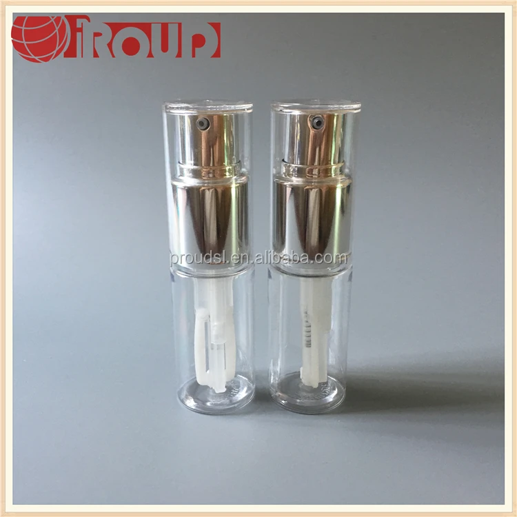 30ML cosmetic silver color empty nails glitter spray bottle