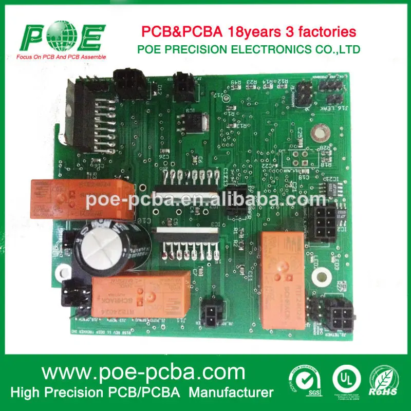 высокое качество 2 слой fr4 94v0 печатных плат производства китай
