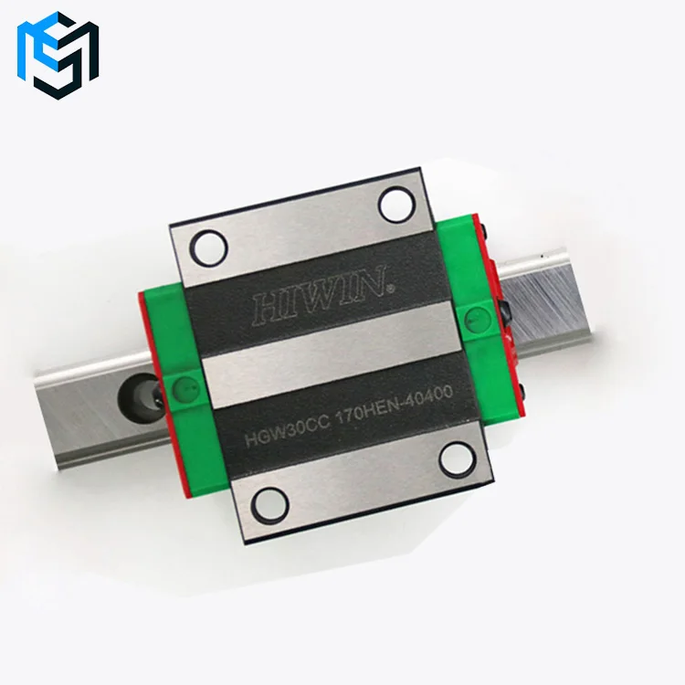 Hiwin standard type locking heavy duty metal scraper dustproof linear guide