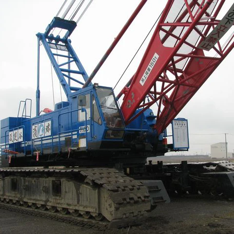 Оригинальный гусеничный кран Hitachi KH700 150 тонн, б/у гусеничный кран HITACHI 150 тонн