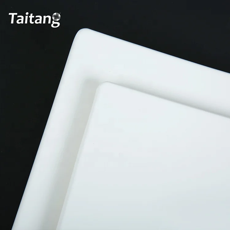  Кухонные принадлежности для ресторана ужина белые меламиновые тарелки с индивидуальным принтом