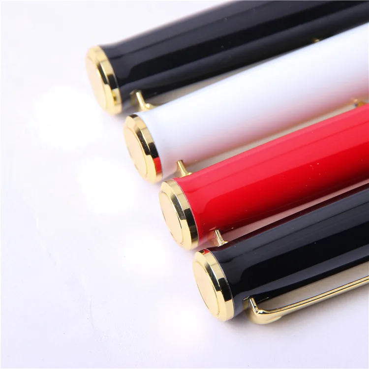 Wholesale Factory Cheapest New Heavy Metal Ball Pen With Logo Luxury Promotional Gift Pen With Gold Clip